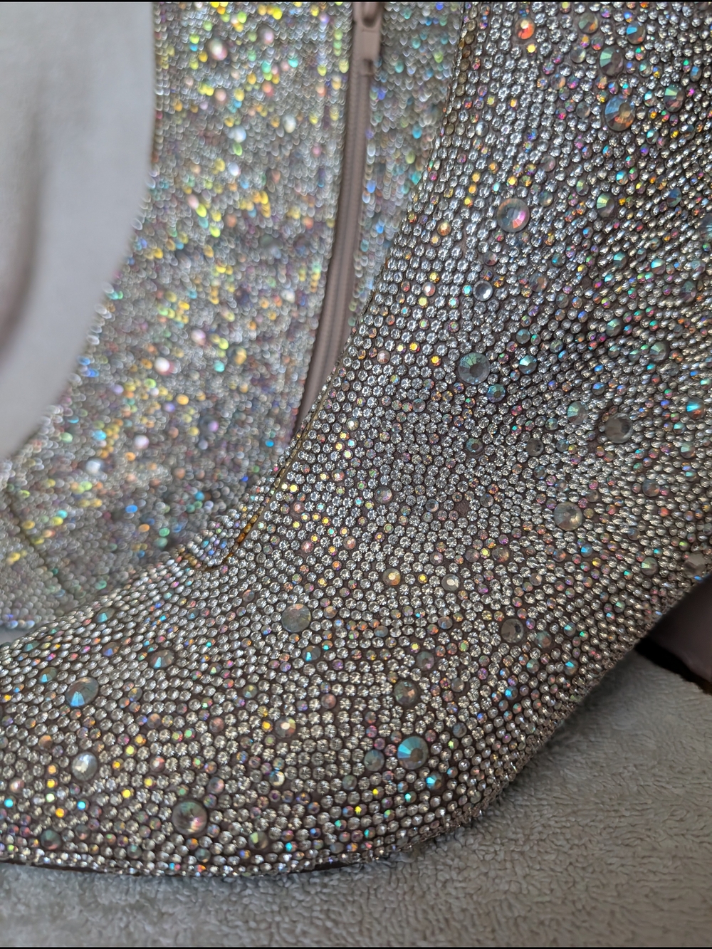 Betsy Johnson Rhinestone Booties - Picture 5 of 16